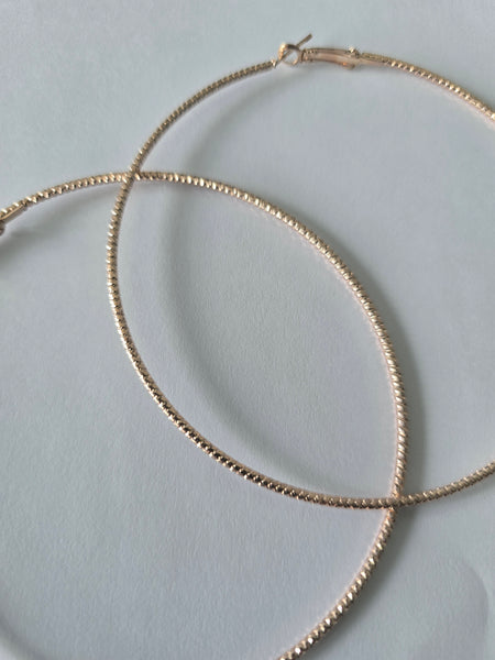 MoUi. New Big Hoop Rose Gold