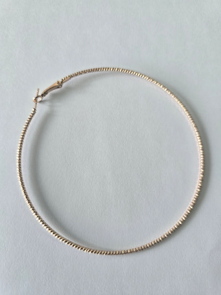 MoUi. New Big Hoop Rose Gold