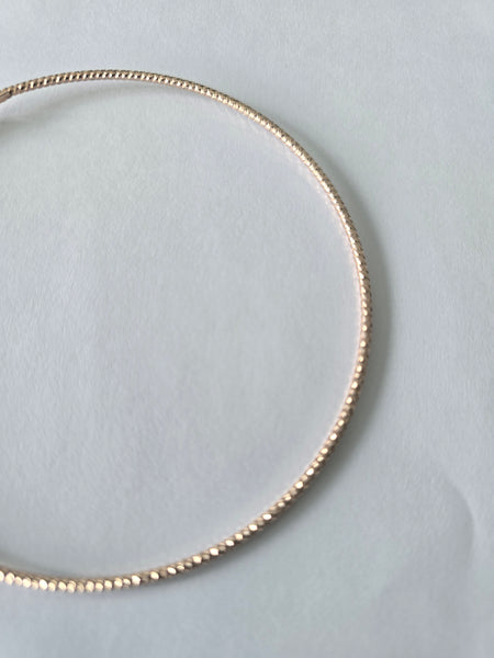 MoUi. New Big Hoop Rose Gold