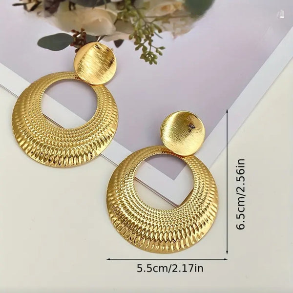 MoUi. New Gold Drop Hoop