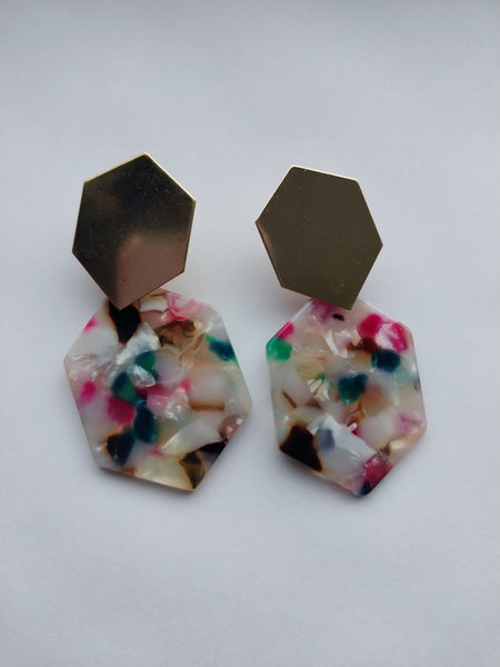 MoUi. Intriging Colours Hexagon Drop