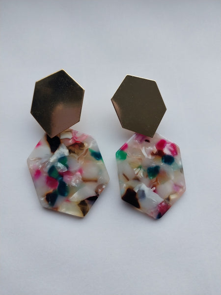 MoUi. Intriging Colours Hexagon Drop