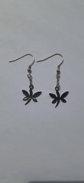Stainless Steel Mini Butterfly Earrings
